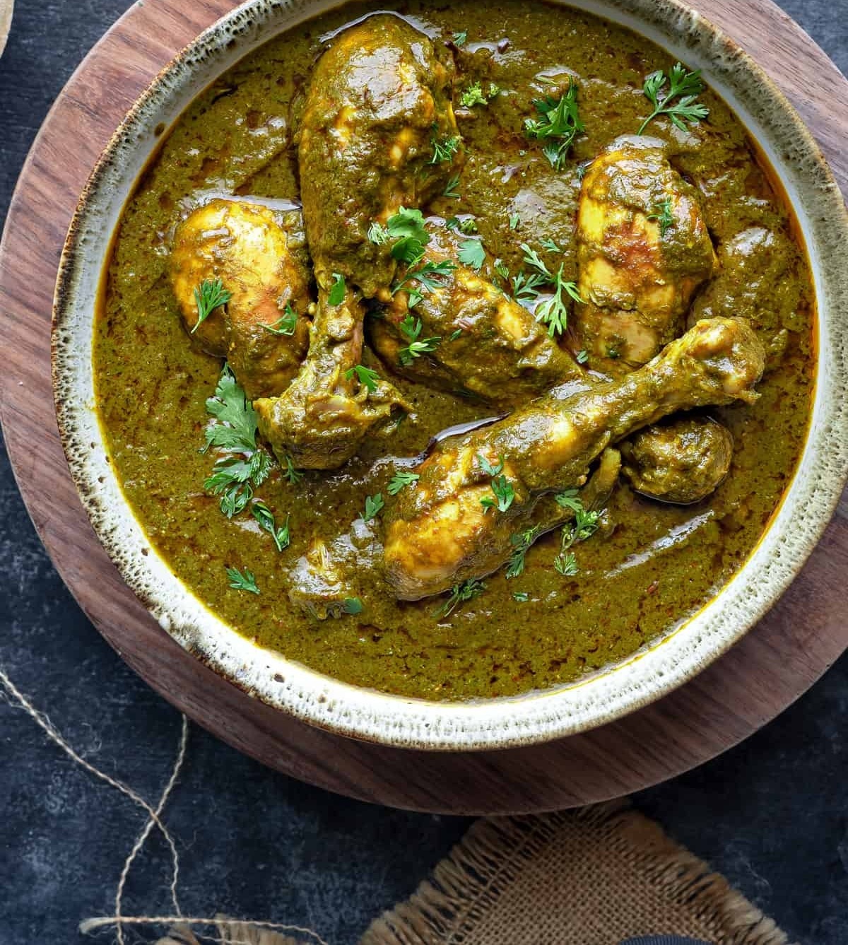 Chicken Palak - Royal Mughlai style curry